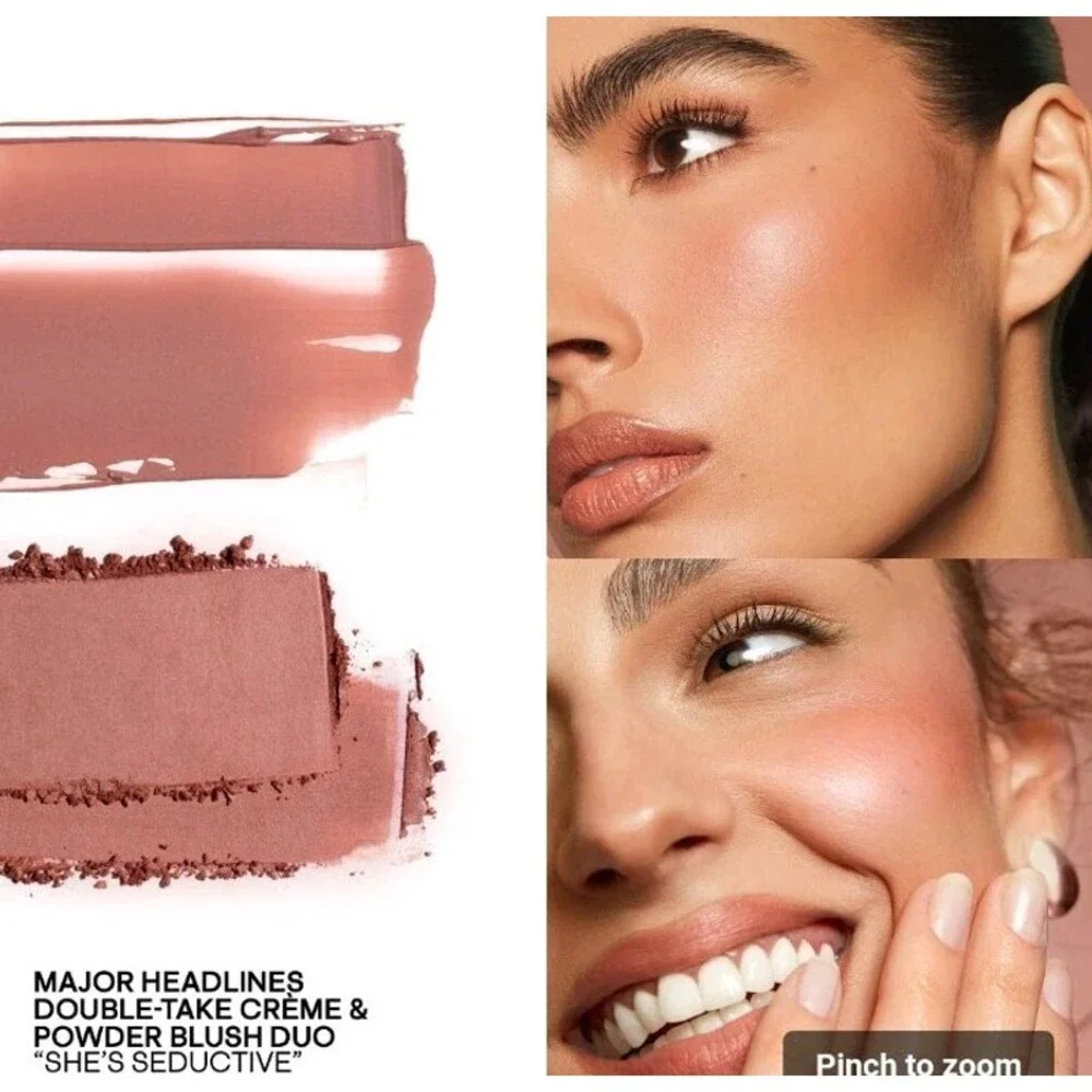 Patrick Ta Major Headlines Double-Take Crème & Powder Blush Duo